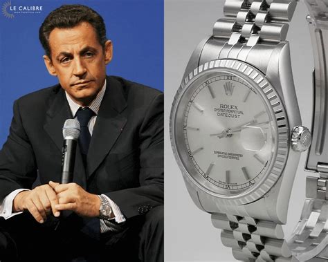 Les Montres de Nicolas Sarkozy .